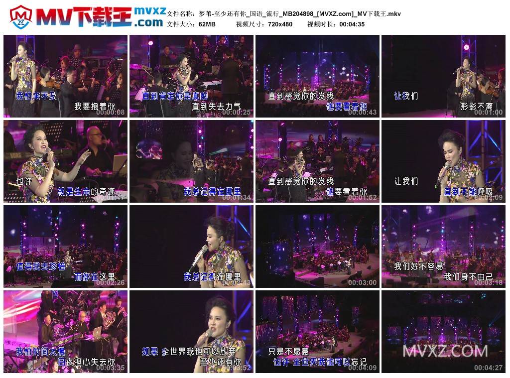 梦苇-至少还有你_国语_流行_MB204898